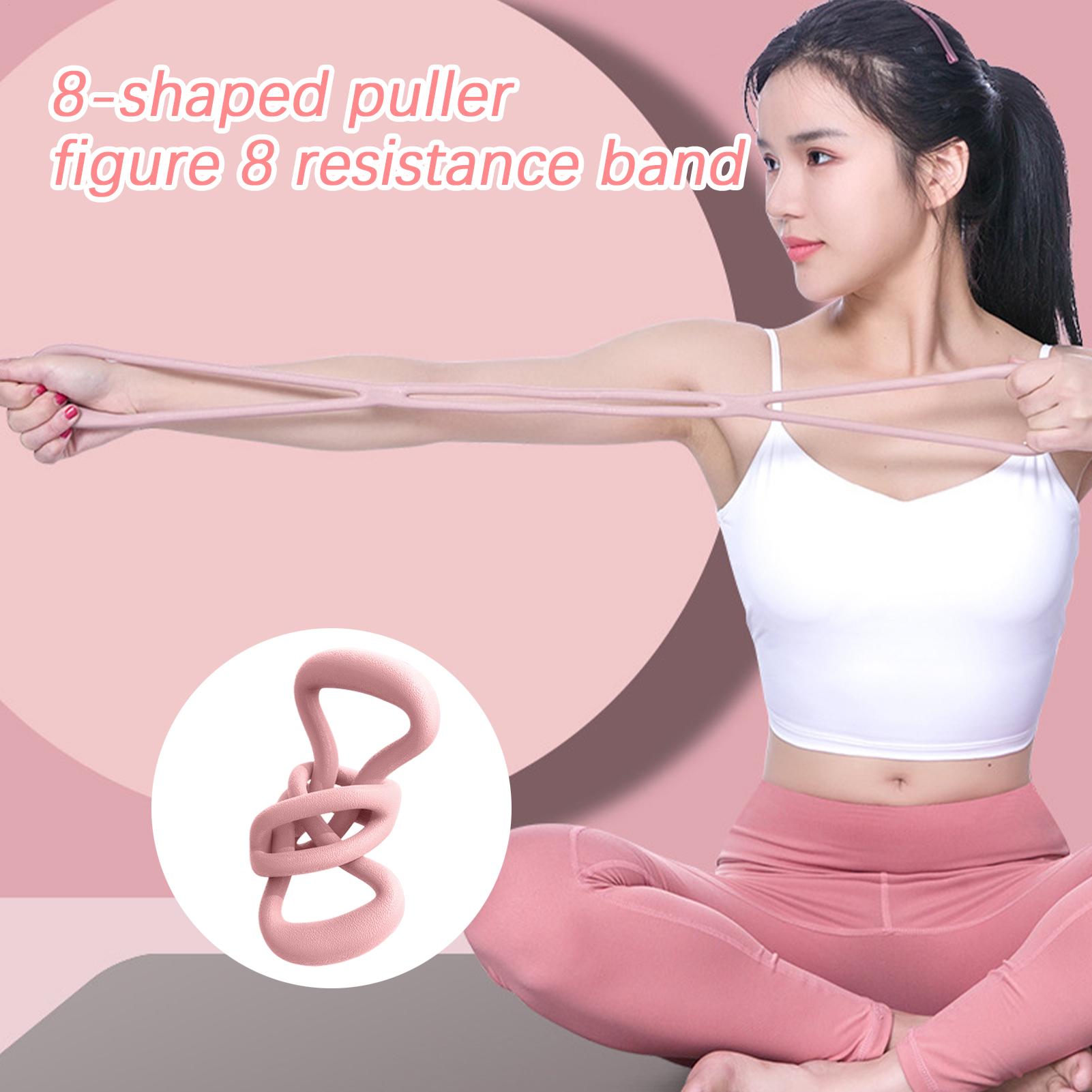Pilates Yoga Room - Figura 8 faixa de resistência volta