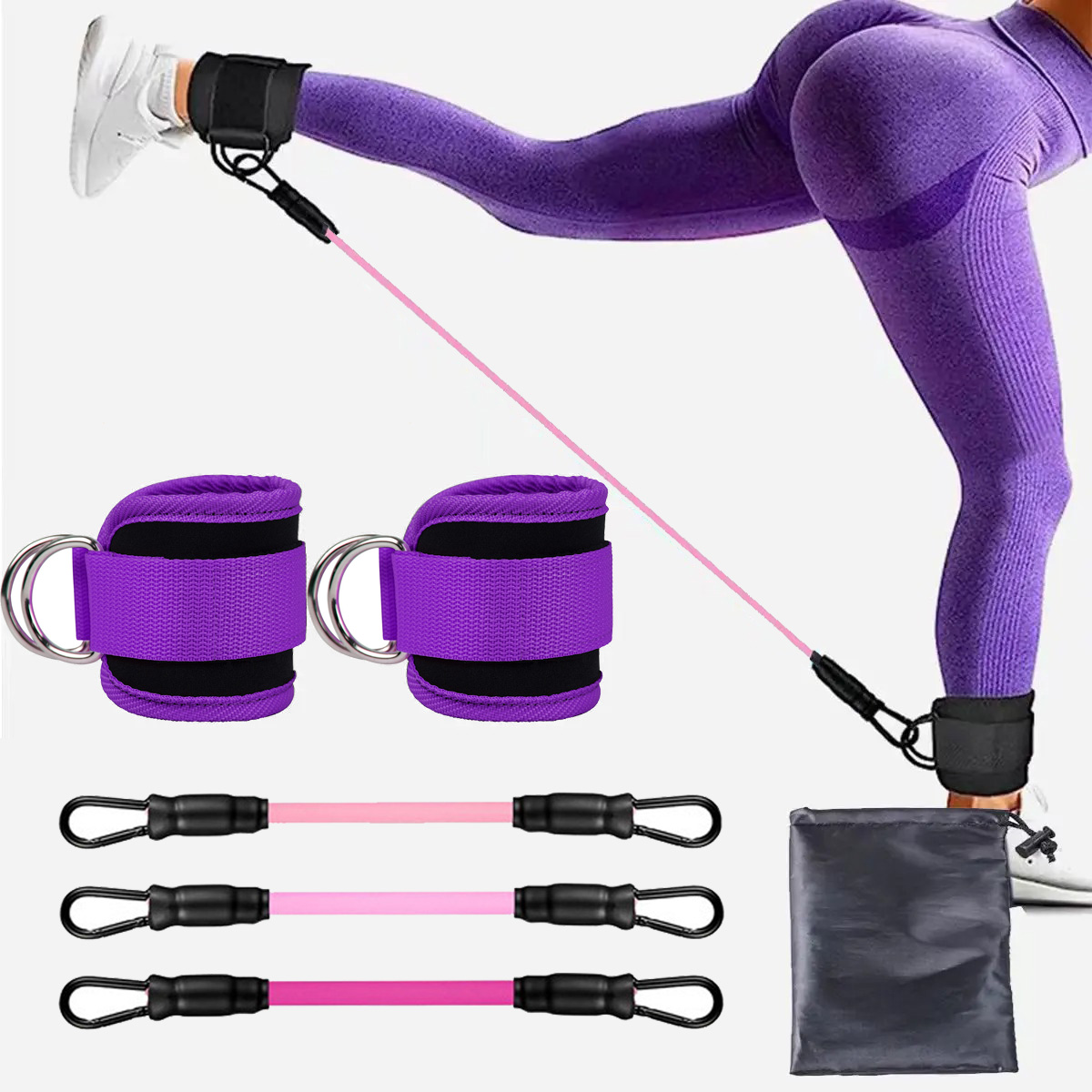 Pilates Ankle Strap - Bandas De Resistência Com Cintas De
