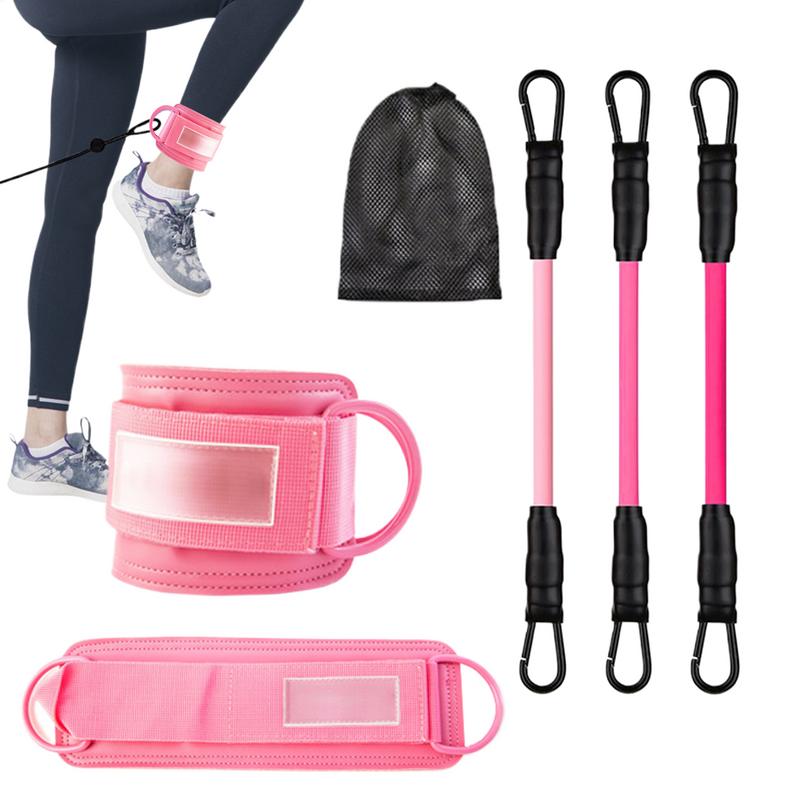 Pilates Ankle Strap - Faixas de resistência de tornozelo com