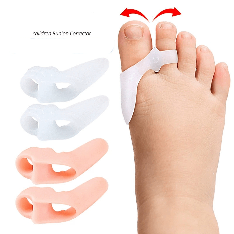 Toe Separator Silicon - 1/2/3 pares crianças gel toe separador