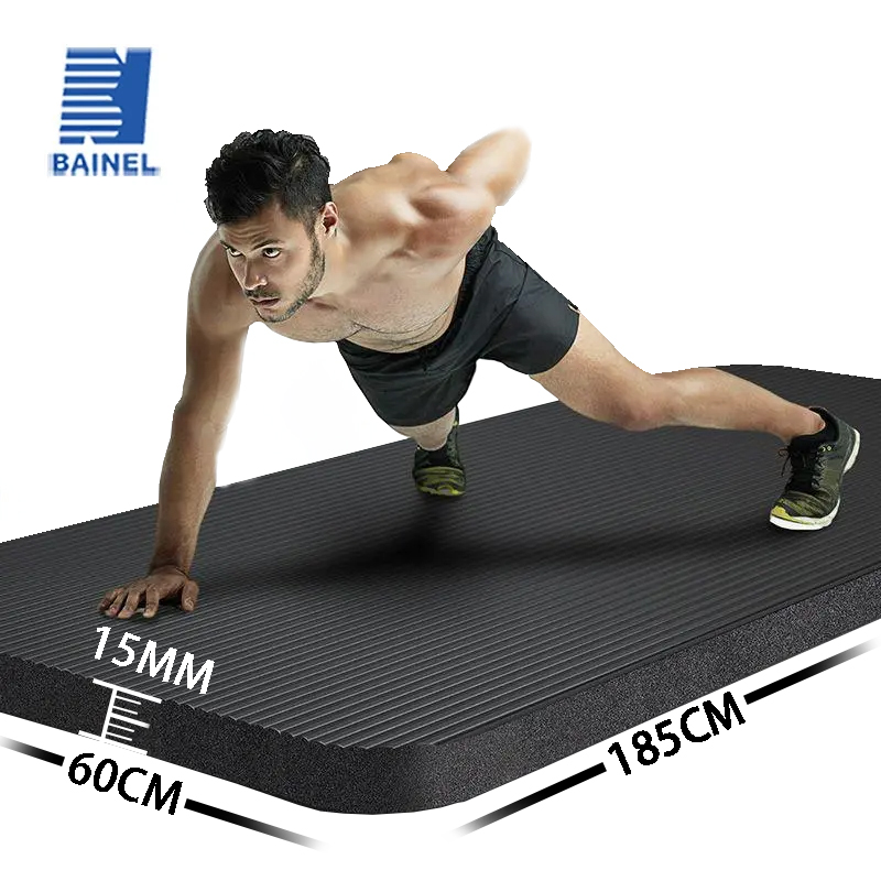 Pilates Yoga Mat Thickness - Tapete de yoga antiderrapante extra grosso,