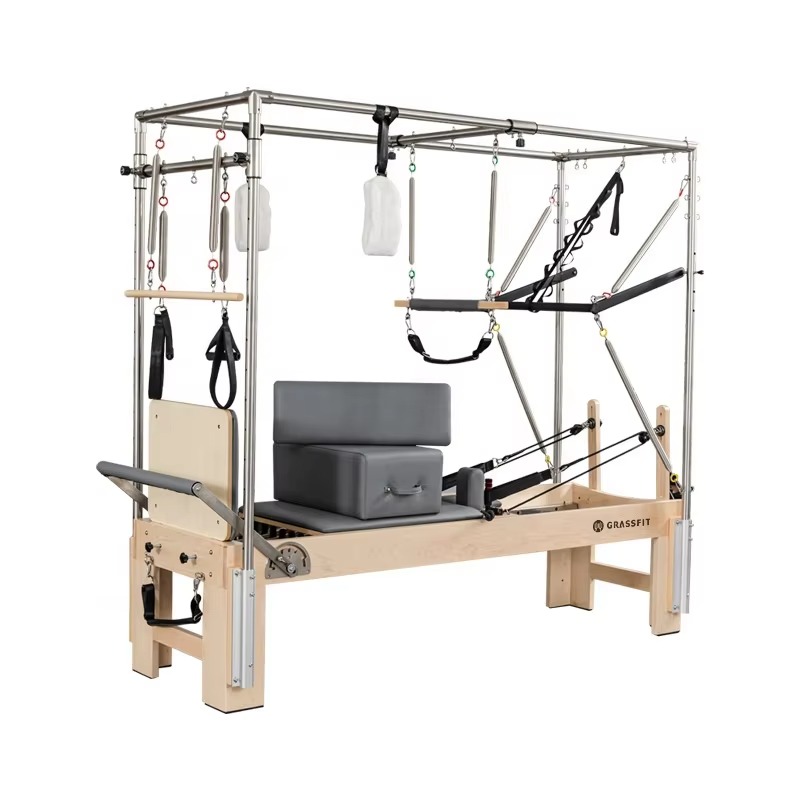 Pilates And Yoga Combined - Reformador de pilates de madeira de