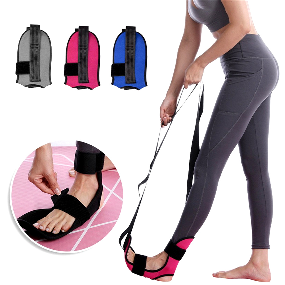Pilates Ankle Strap - Correia de ioga/banda de alongamento segmentada/cinto