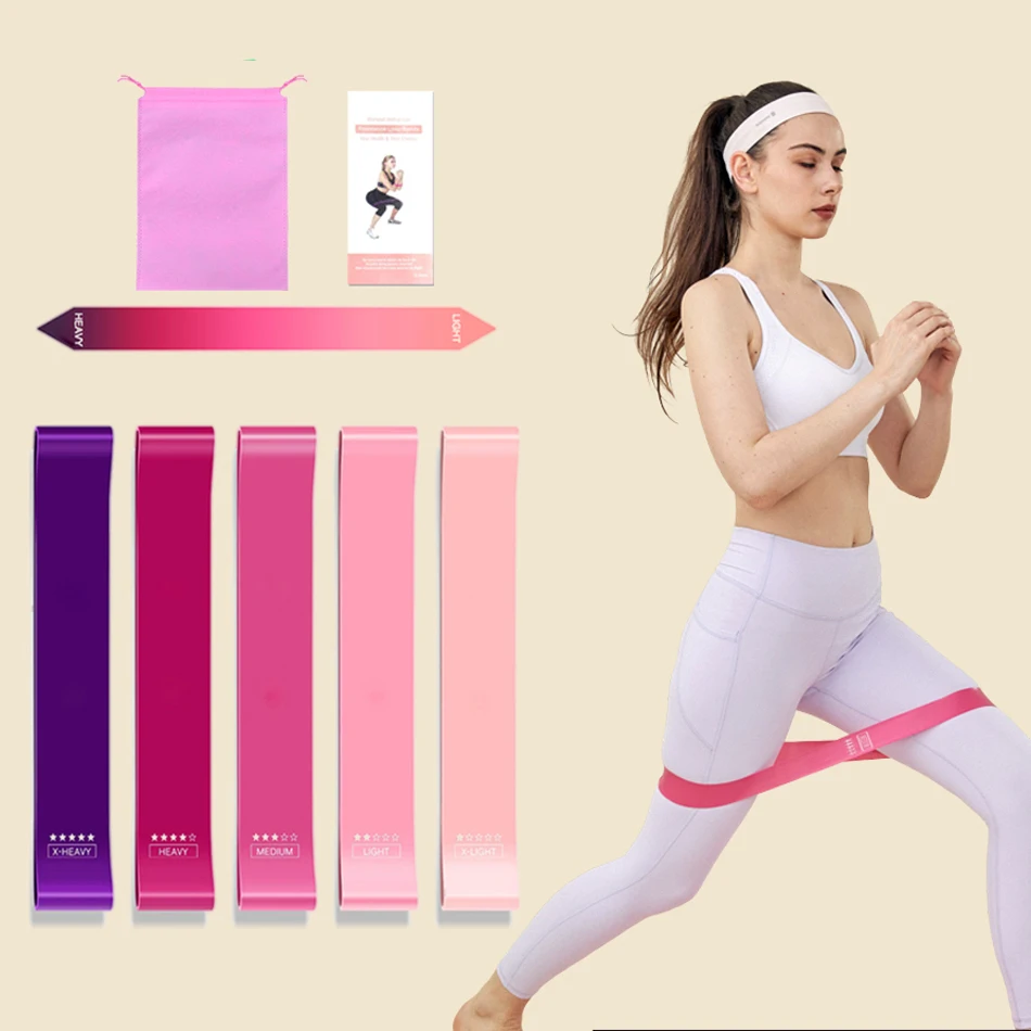 Faixas elásticas de resistênci - Pilates And Yoga Difference avaliação e preço