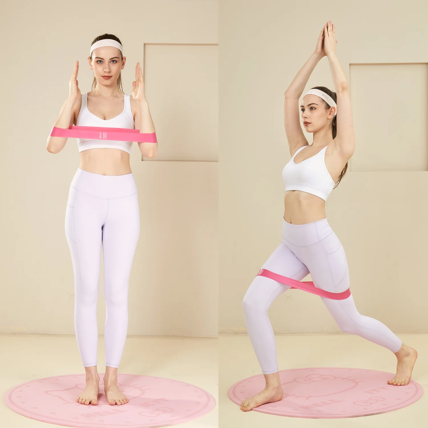 Faixas elásticas de resistênci - Pilates And Yoga Difference avaliação e preço
