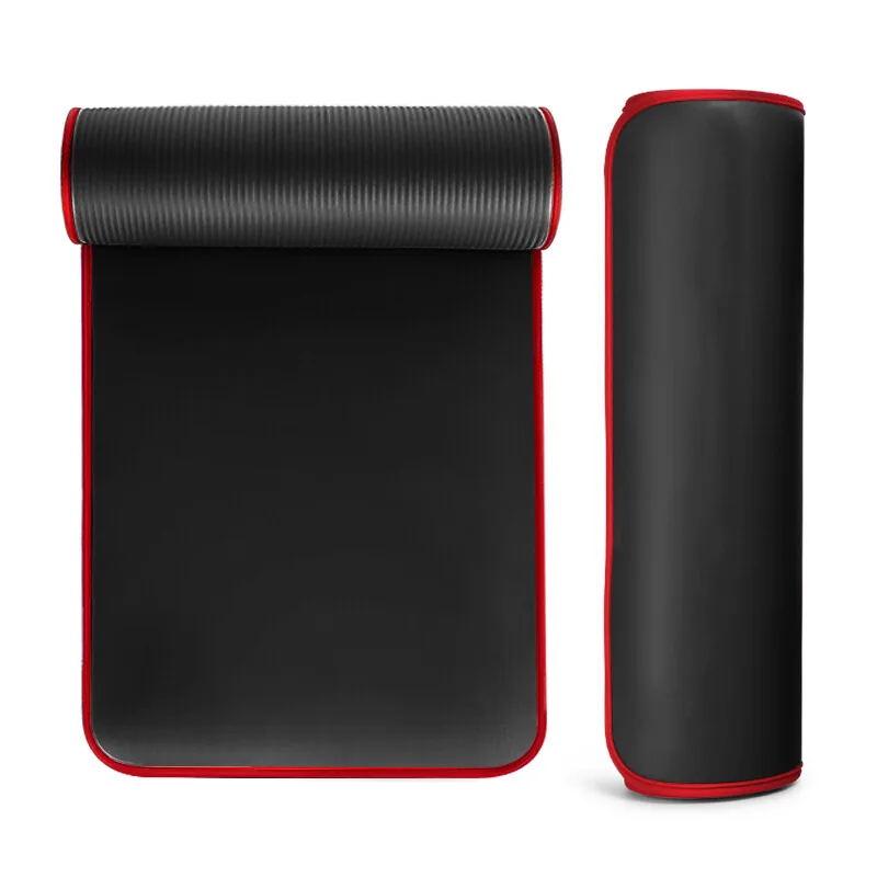 10mm esteira de yoga extra gro - Pilates Yoga Mat Thickness avaliação e preço