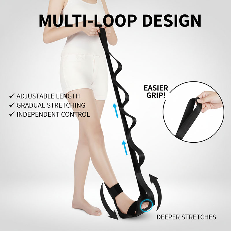 Faixa de Alongamento para Yoga - Pilates Ankle Strap avaliação e preço