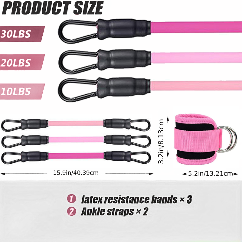 Correias de tornozelo faixas d - Pilates Ankle Strap avaliação e preço