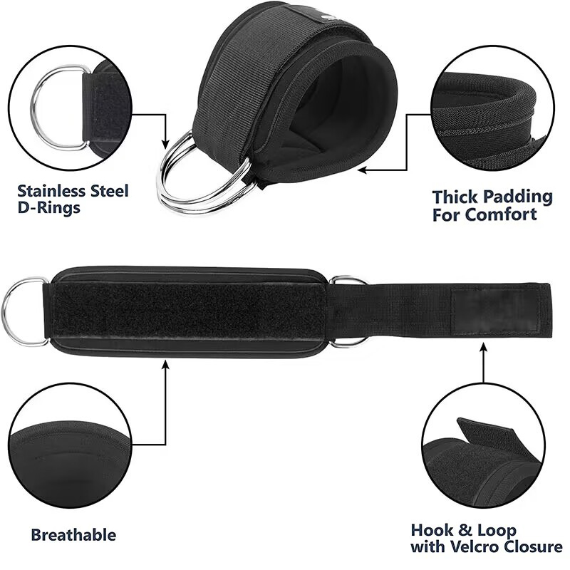 Correias de tornozelo faixas d - Pilates Ankle Strap avaliação e preço