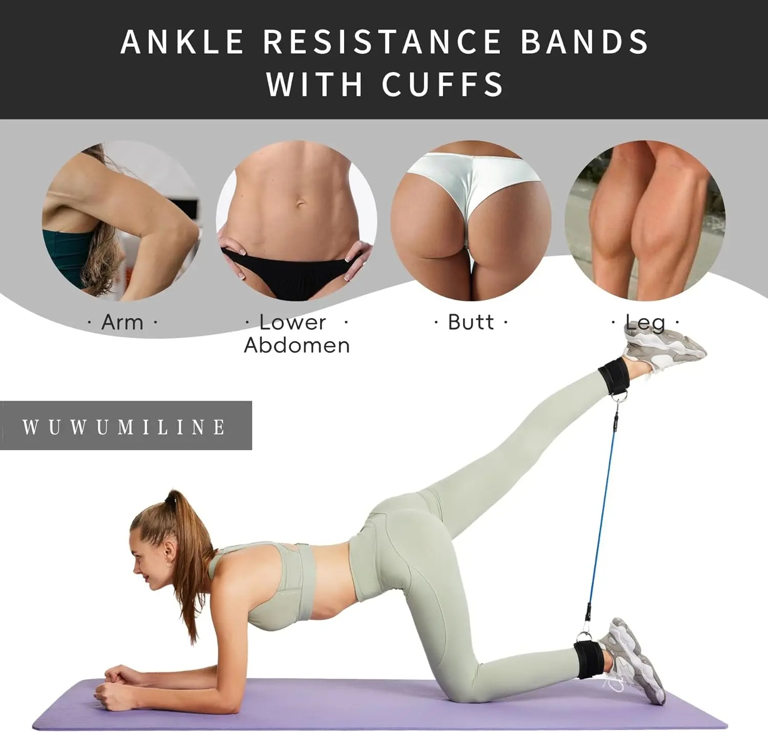 Bandas De Resistência Com Cint - Pilates Ankle Strap avaliação e preço