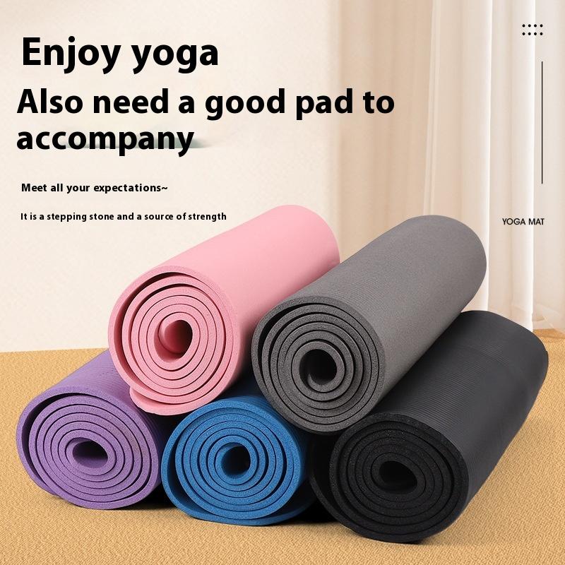 1pc grosso tapete de yoga anti - Pilates Yoga Mat Thickness avaliação e preço
