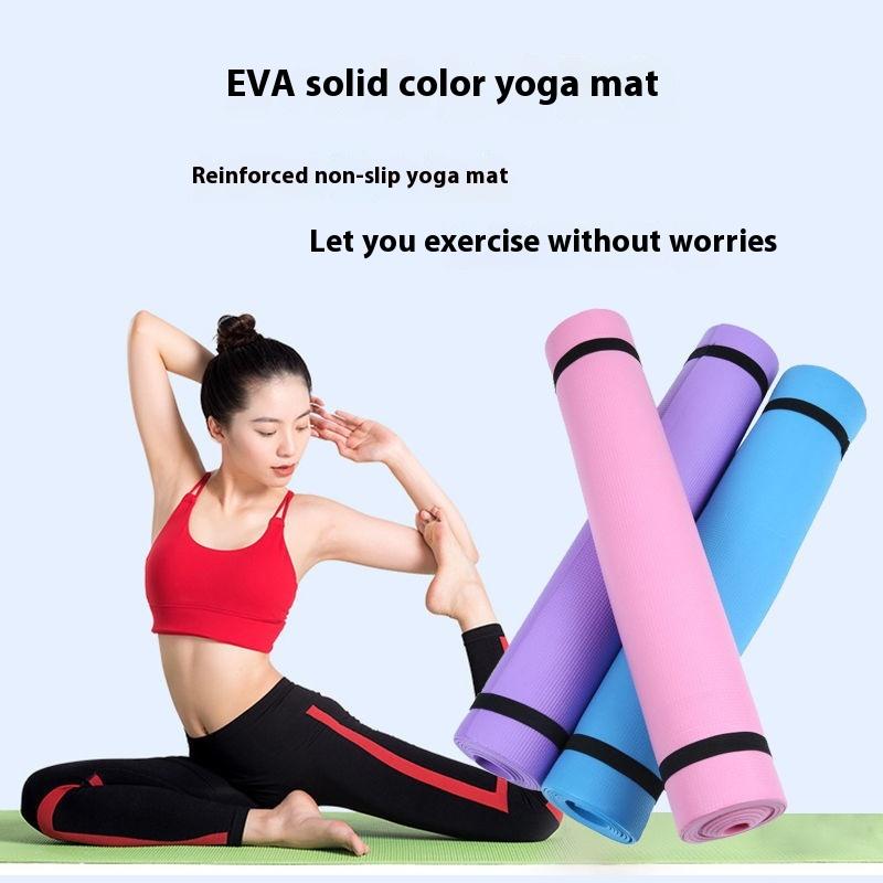 1pc grosso tapete de yoga anti - Pilates Yoga Mat Thickness avaliação e preço