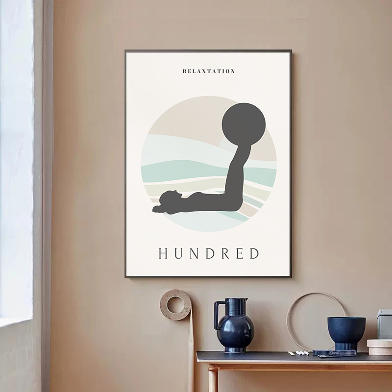 Poster de Ginástica Minimalist - Pilates Yoga Quotes avaliação e preço