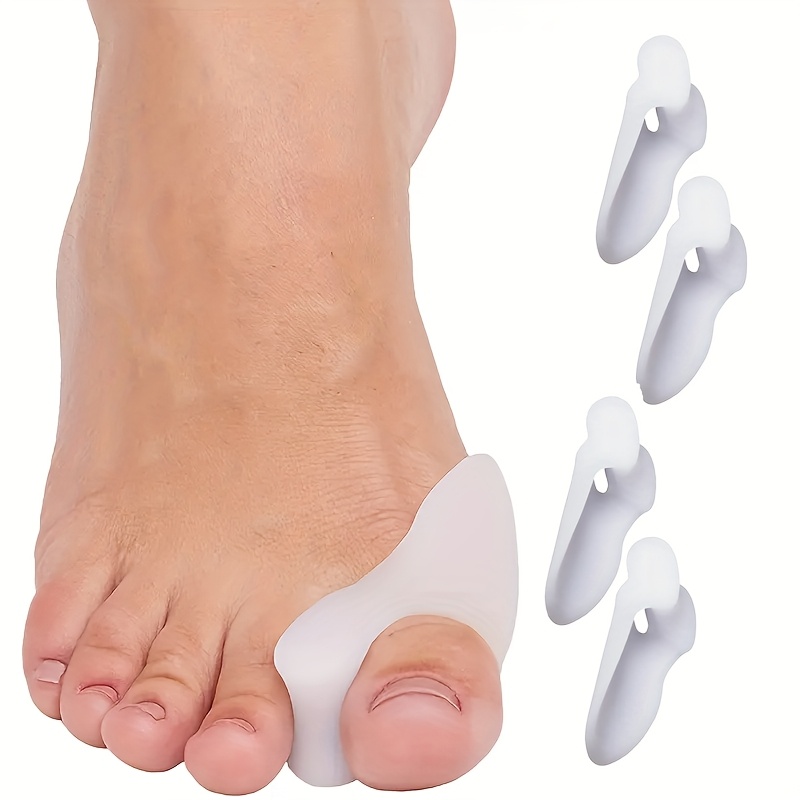 1 par de capas de silicone par - Toe Separator Silicon avaliação e preço