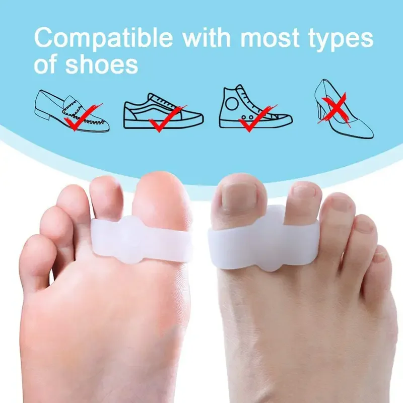 Corretor de joanete 1 par – Se - Toe Separator Silicon avaliação e preço