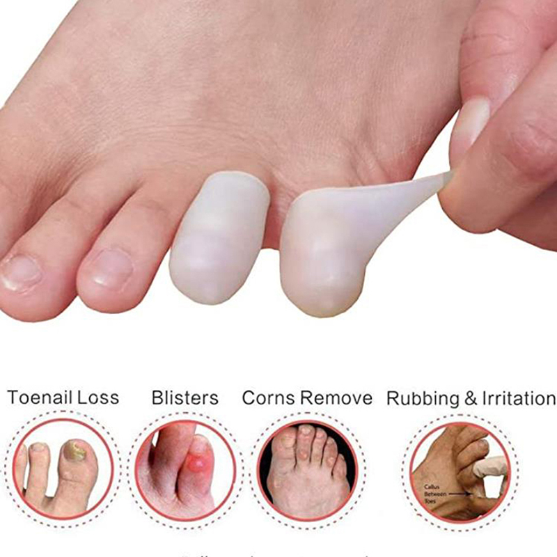 NOVO Kit 2 Peças Protetor de S - Toe Separator Silicon avaliação e preço