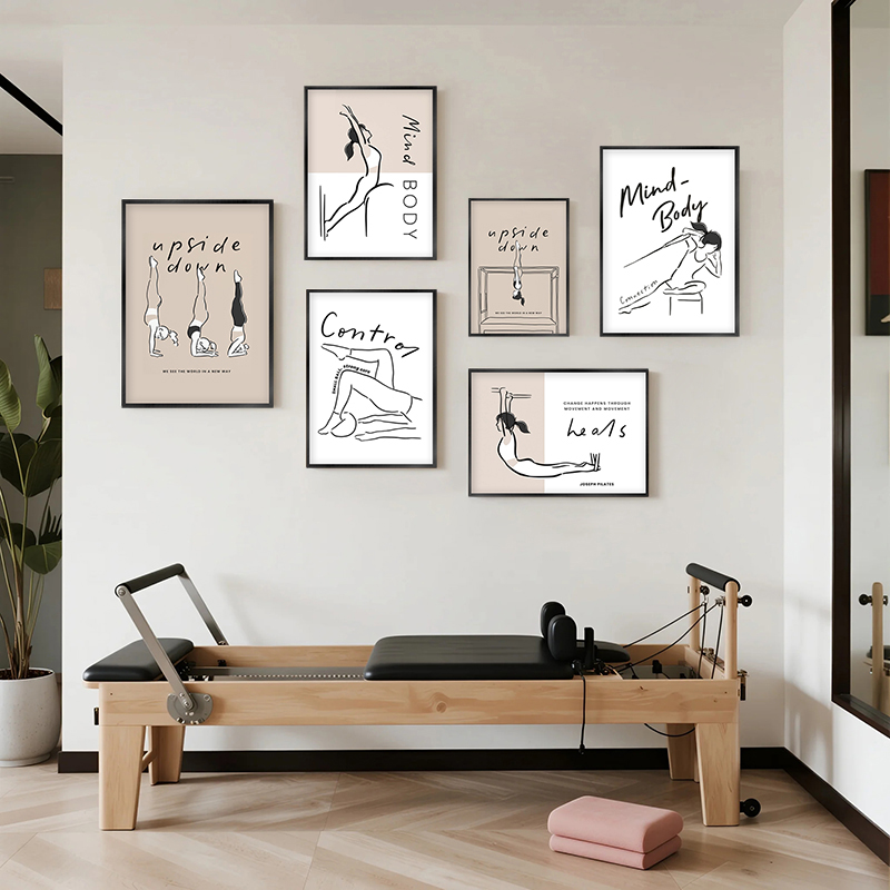 Quadros de Arte de Pilates: Pô - Pilates Yoga Movement avaliação e preço