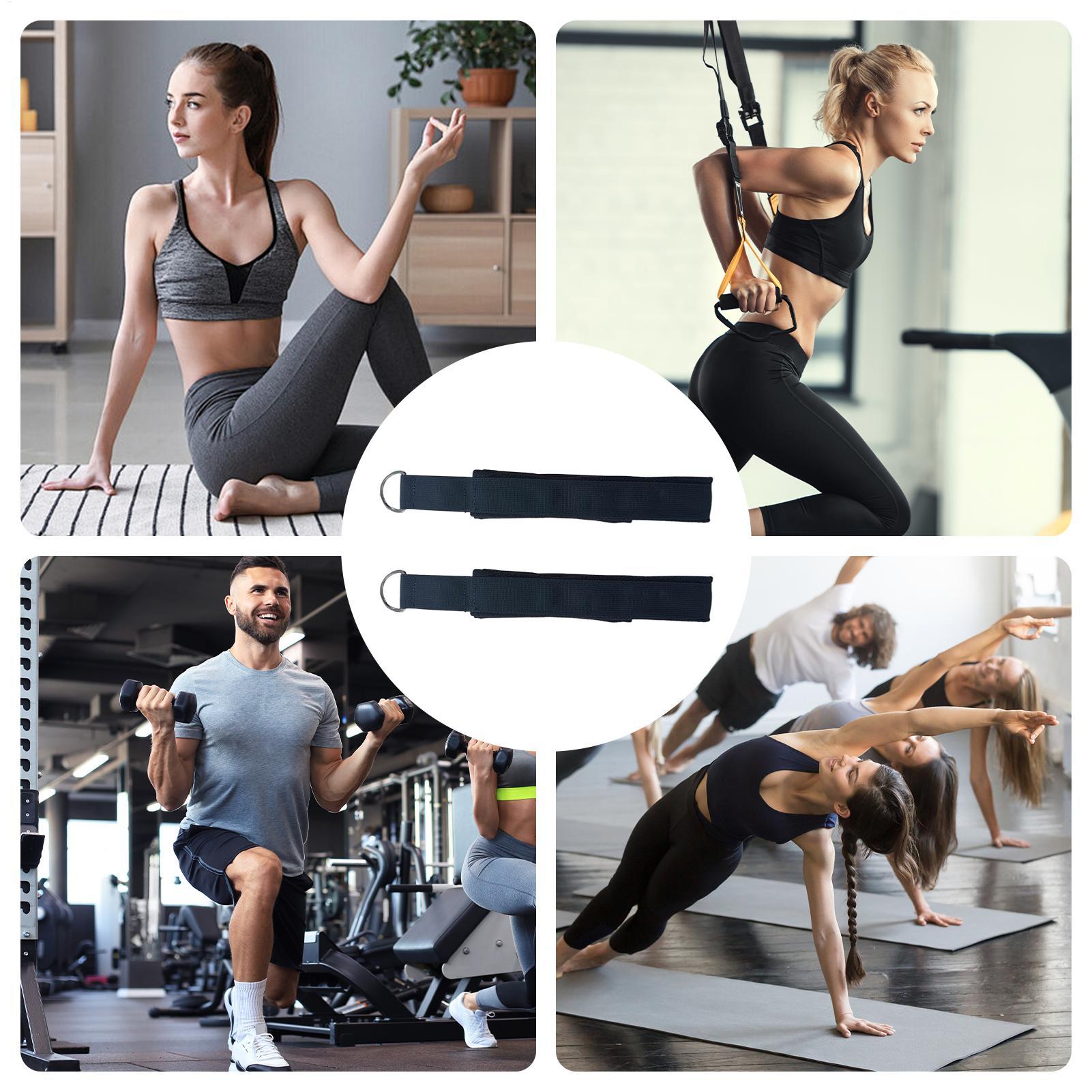 Anel duplo elástico yoga pilat - Pilates Ankle Strap avaliação e preço