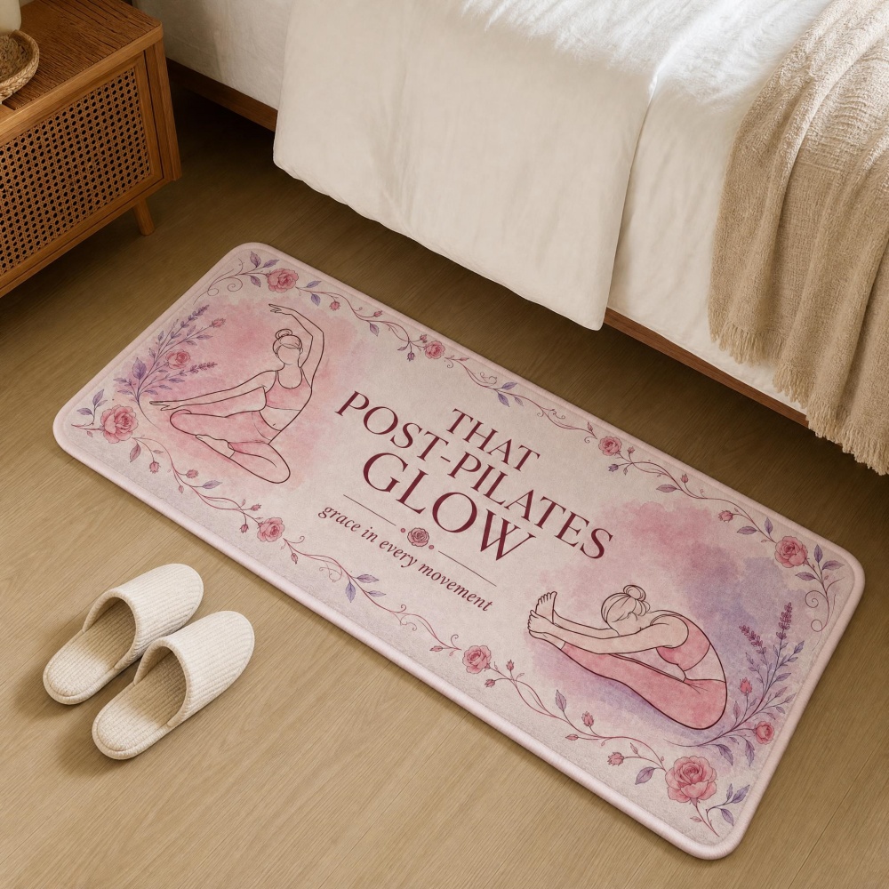 Tapete Longo Decorativo de Fla - Pilates Yoga Room avaliação e preço