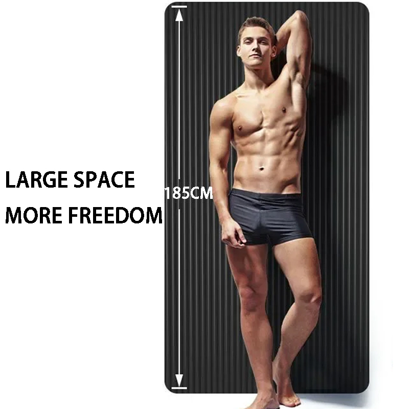 Tapete de yoga antiderrapante  - Pilates Yoga Mat Thickness avaliação e preço