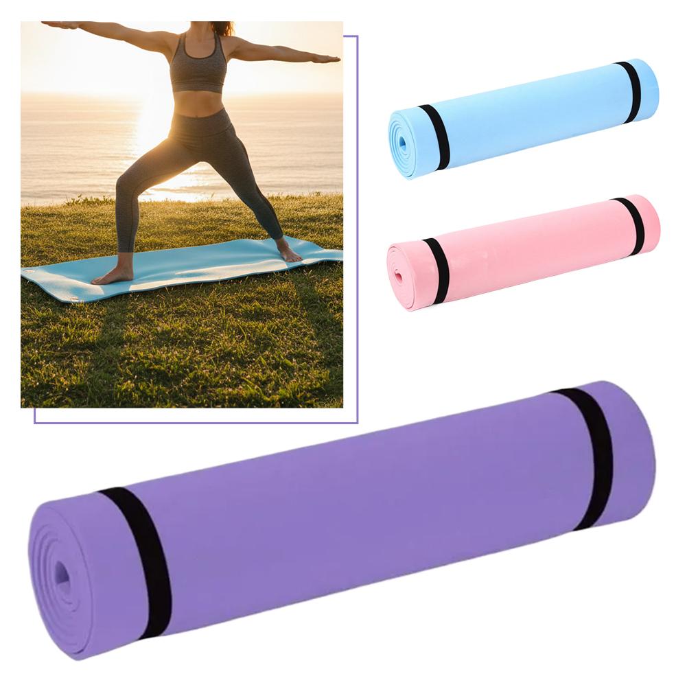 Tapete de ioga grosso antiderr - Pilates Yoga Mat Thickness avaliação e preço